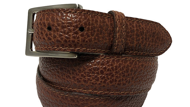 Now offering new bison skin belts