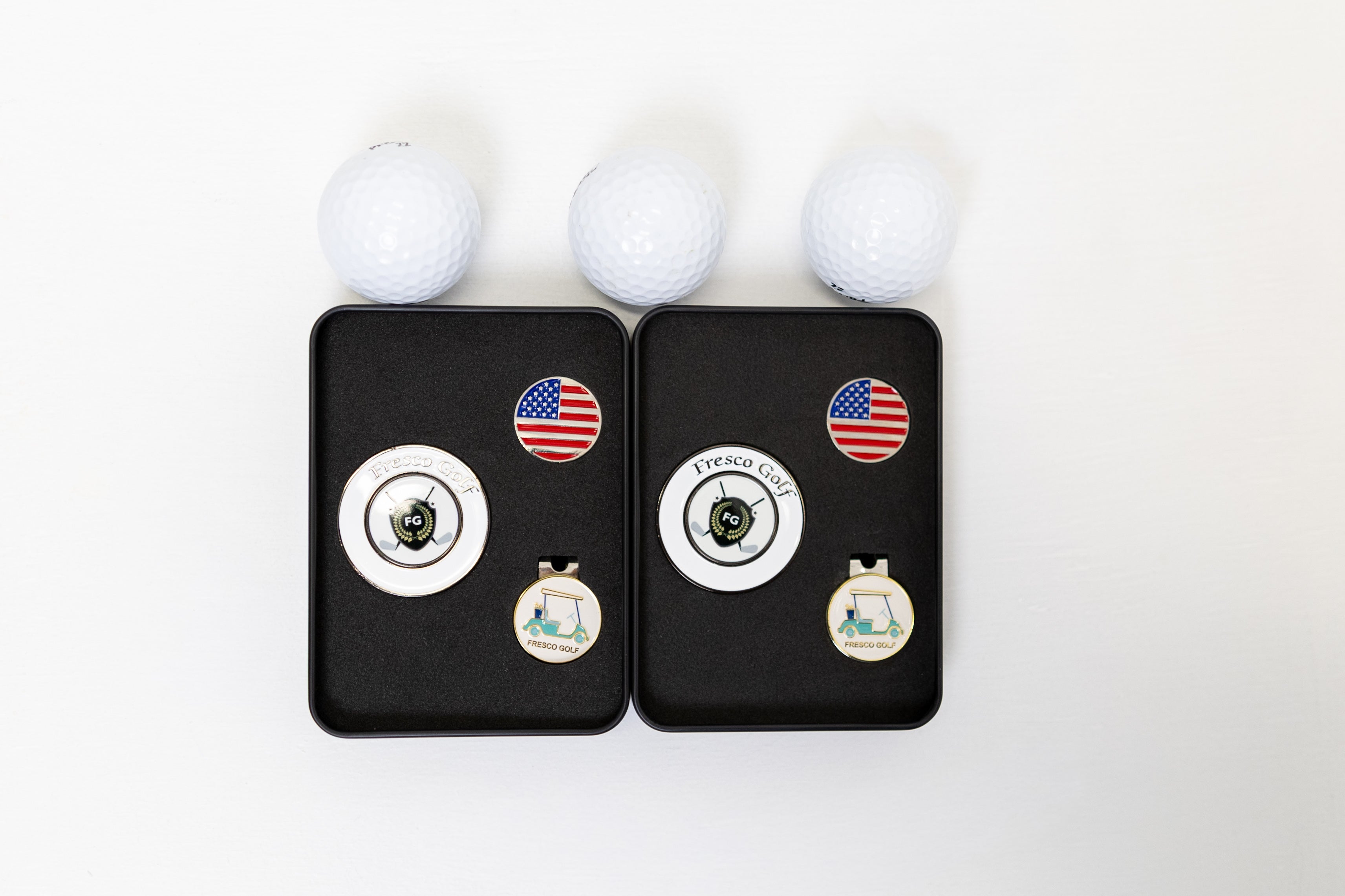 Fresco Golf Ball Markers – Set of 2