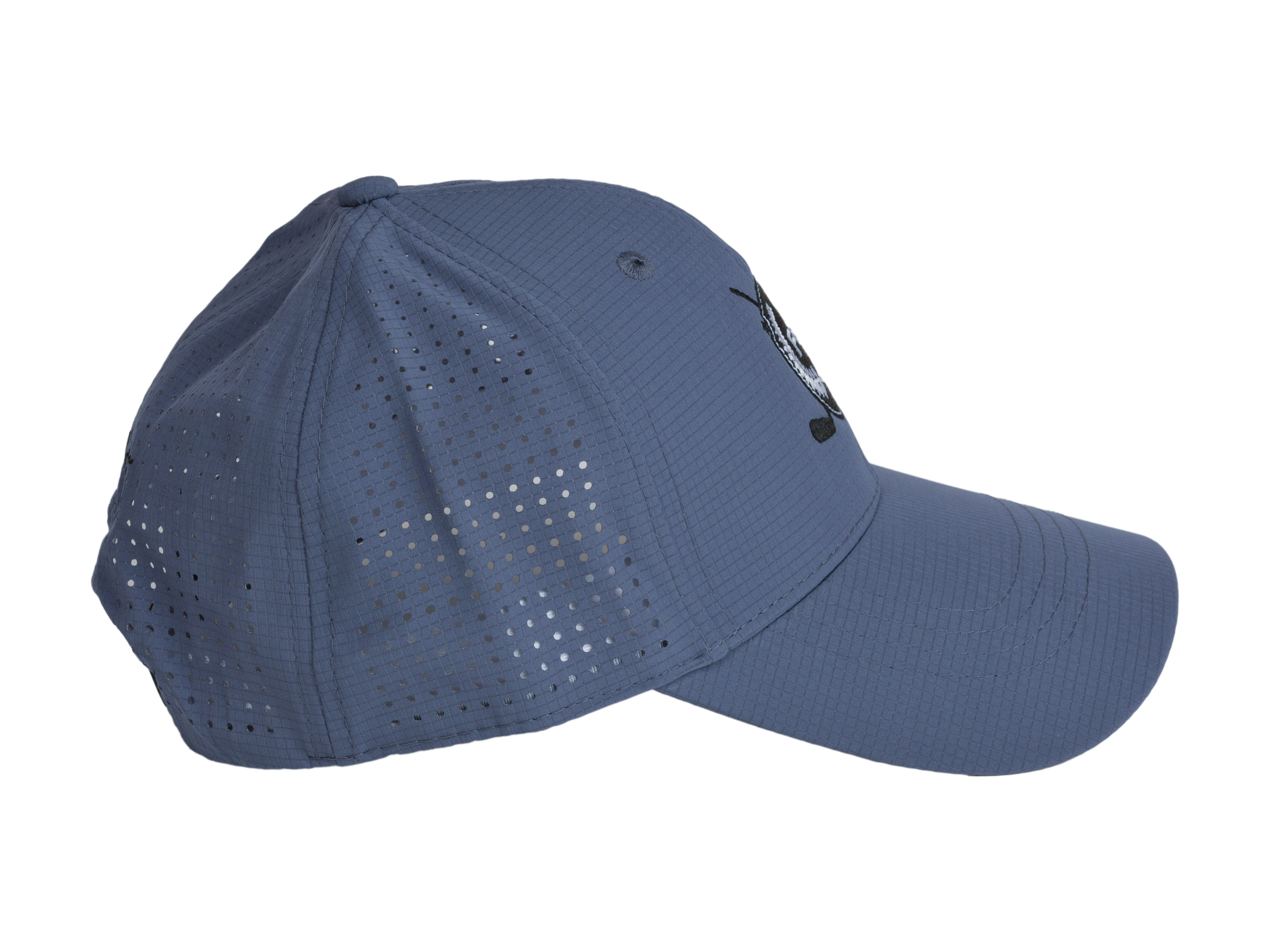 Fresco Golf Mesh Snapback Hat Denim Blue