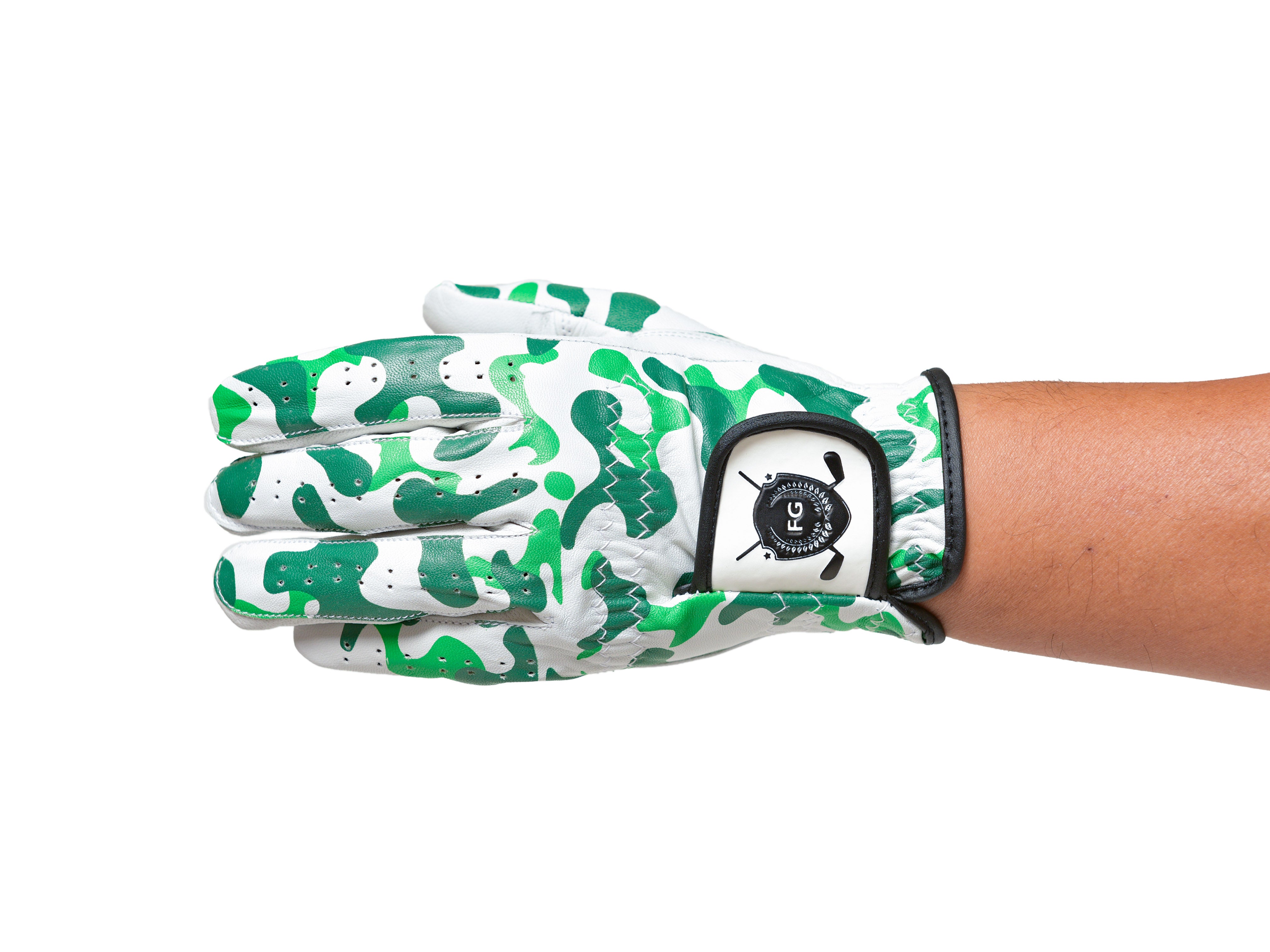 Fresco Golf Glove Green Camo