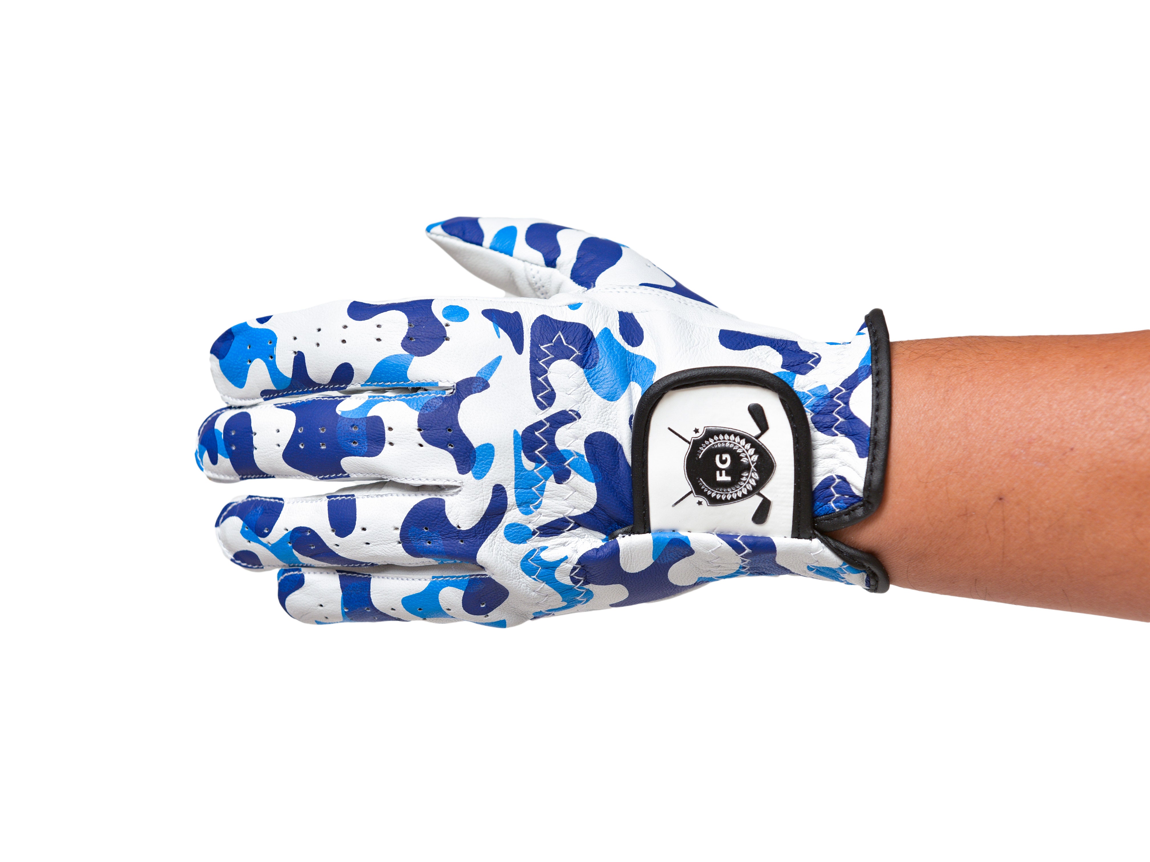 Fresco Golf Glove Blue Camo