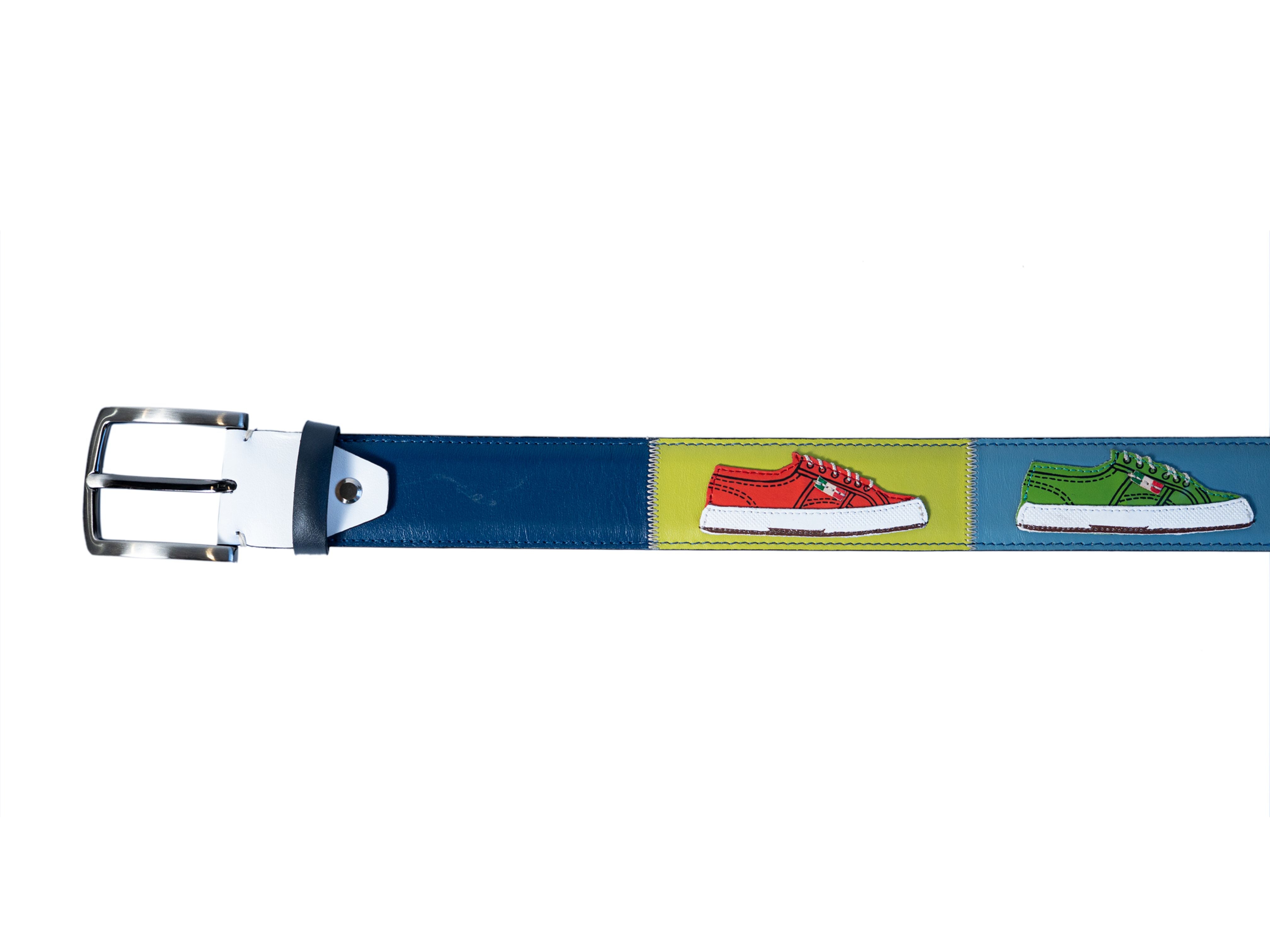Limited Edition Calf Skin Artistic Belt Sneaker Lifestyle