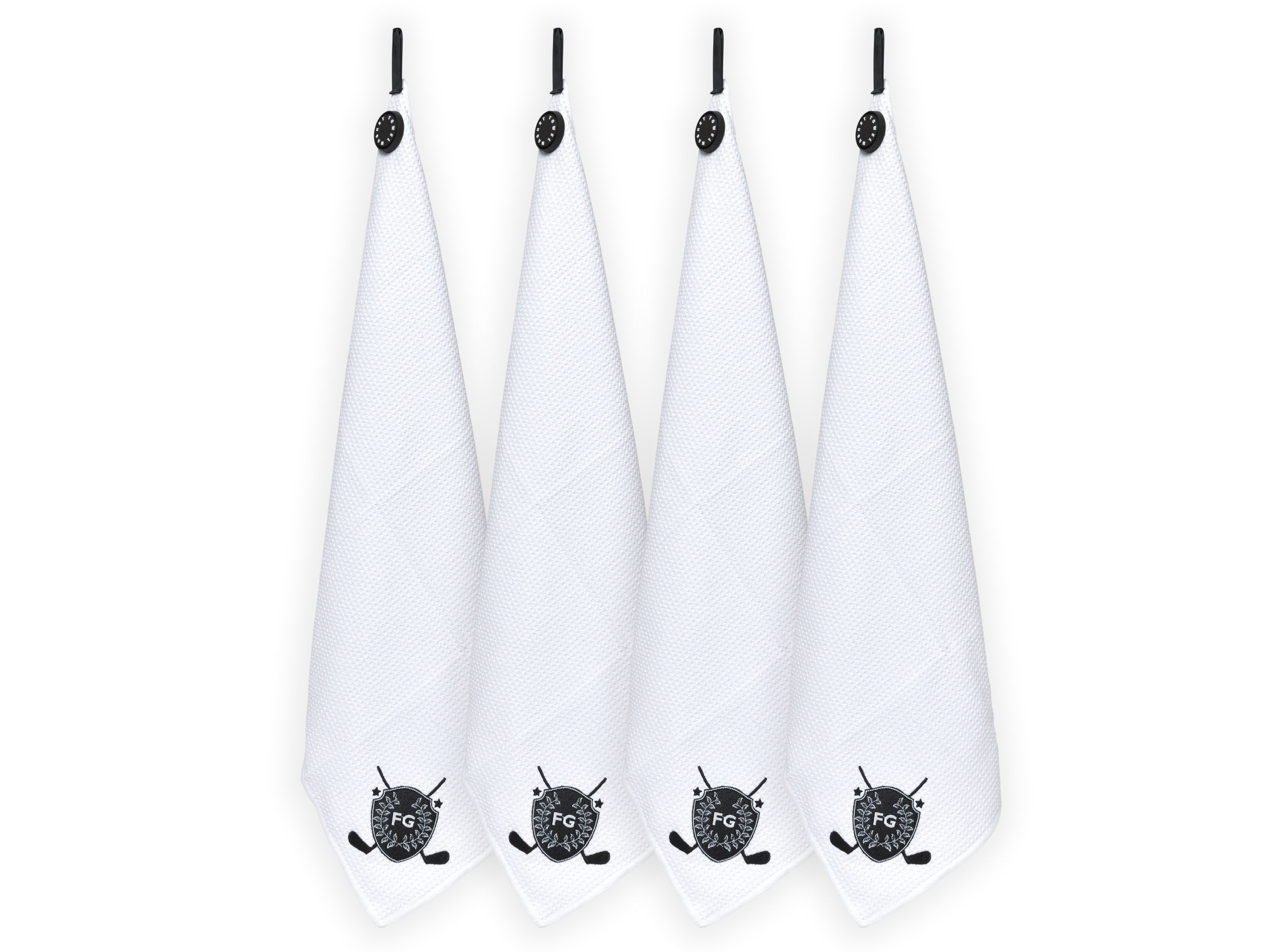 Fresco Golf Magnetic Towel White 4-Pack