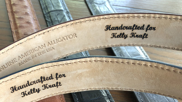 Kelly Kraft is Now Sporting Our Handcrafted Belts