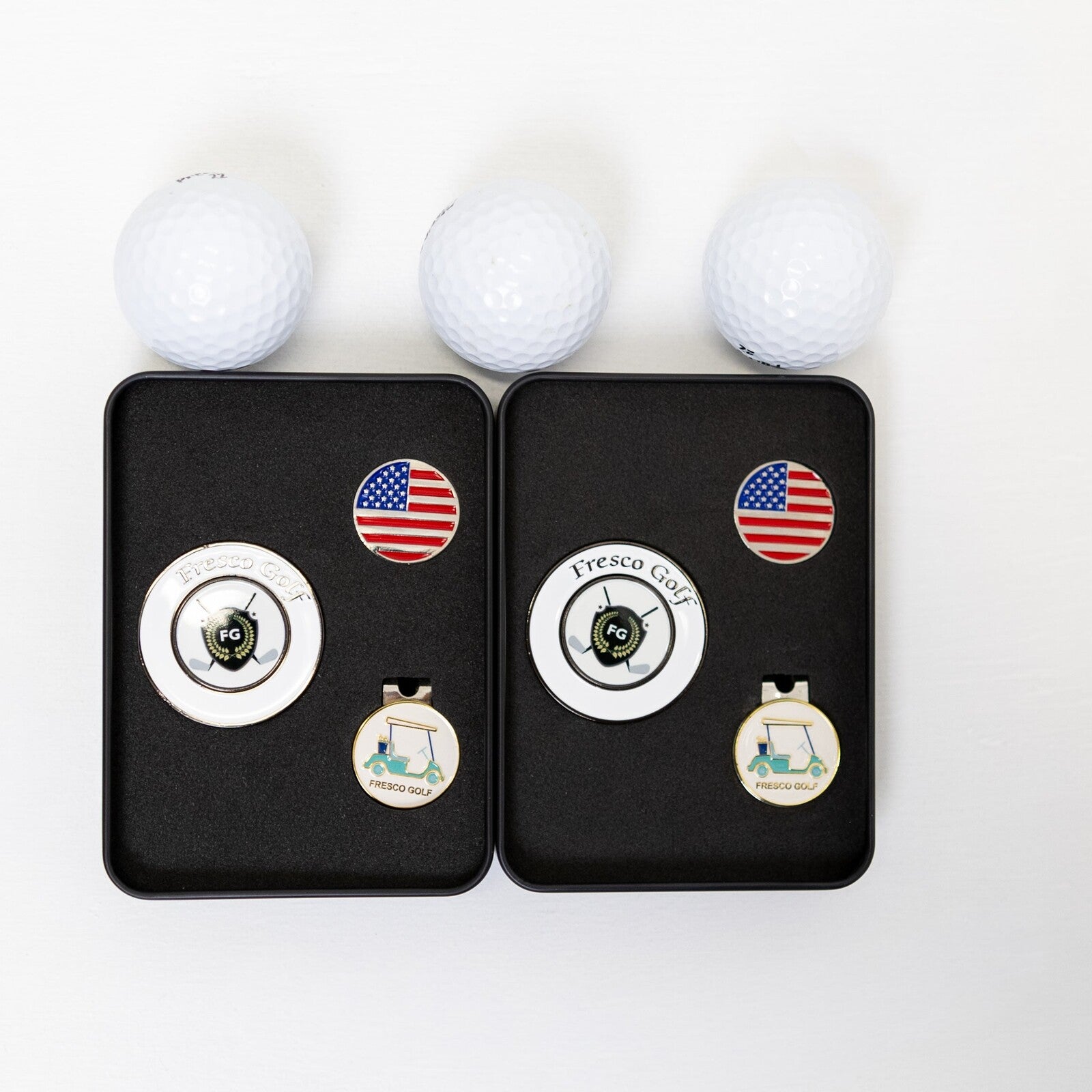 Fresco Golf Ball Markers – Set of 2