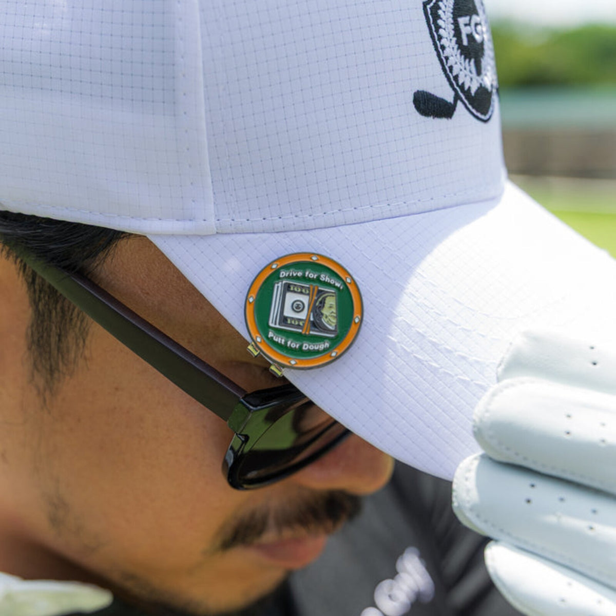 Fresco Golf Hat Clip Ball Marker Set – 5-Pack Magnetic Golf Ball Markers with Assorted Designs