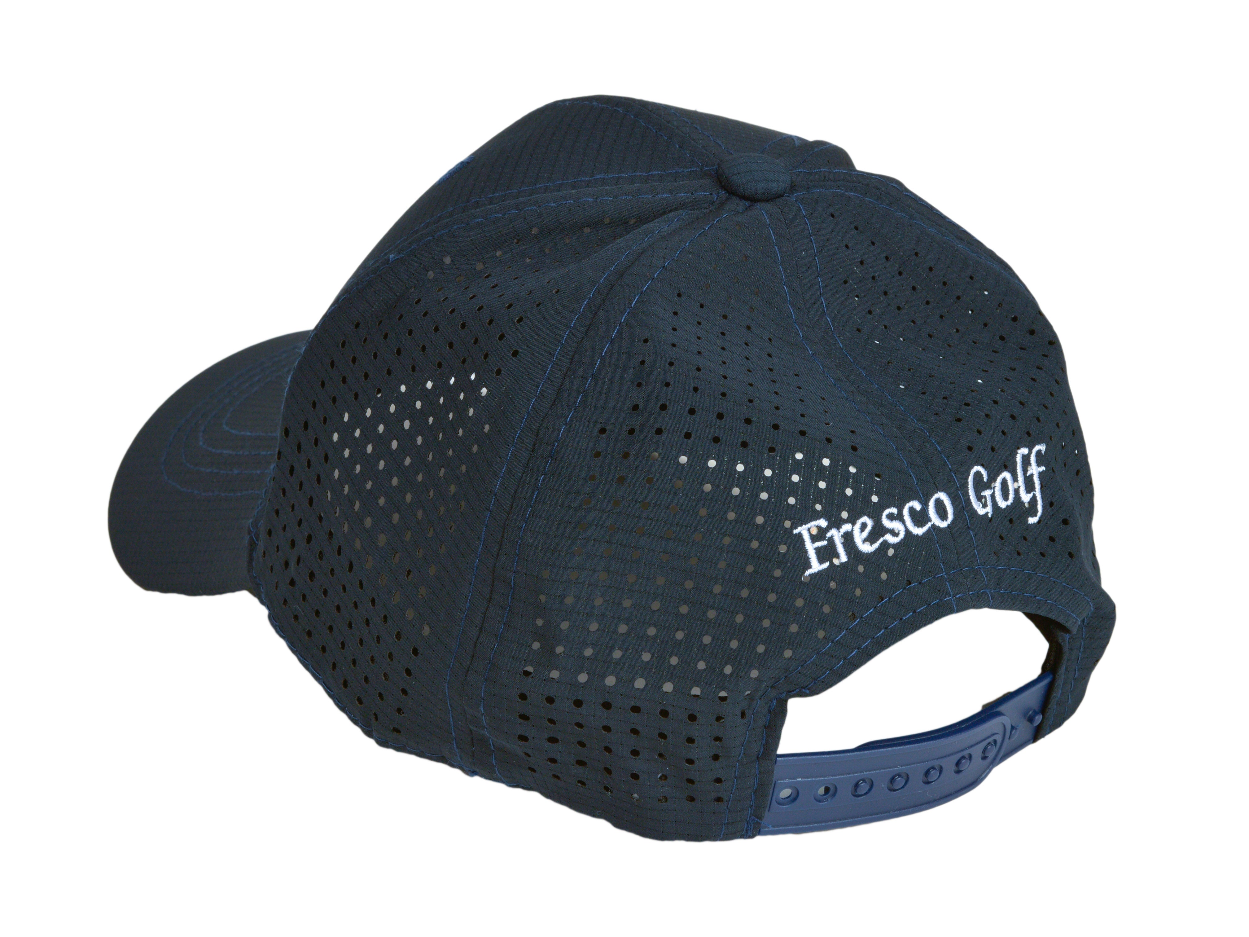 Fresco Golf Mesh Snapback Hat Navy