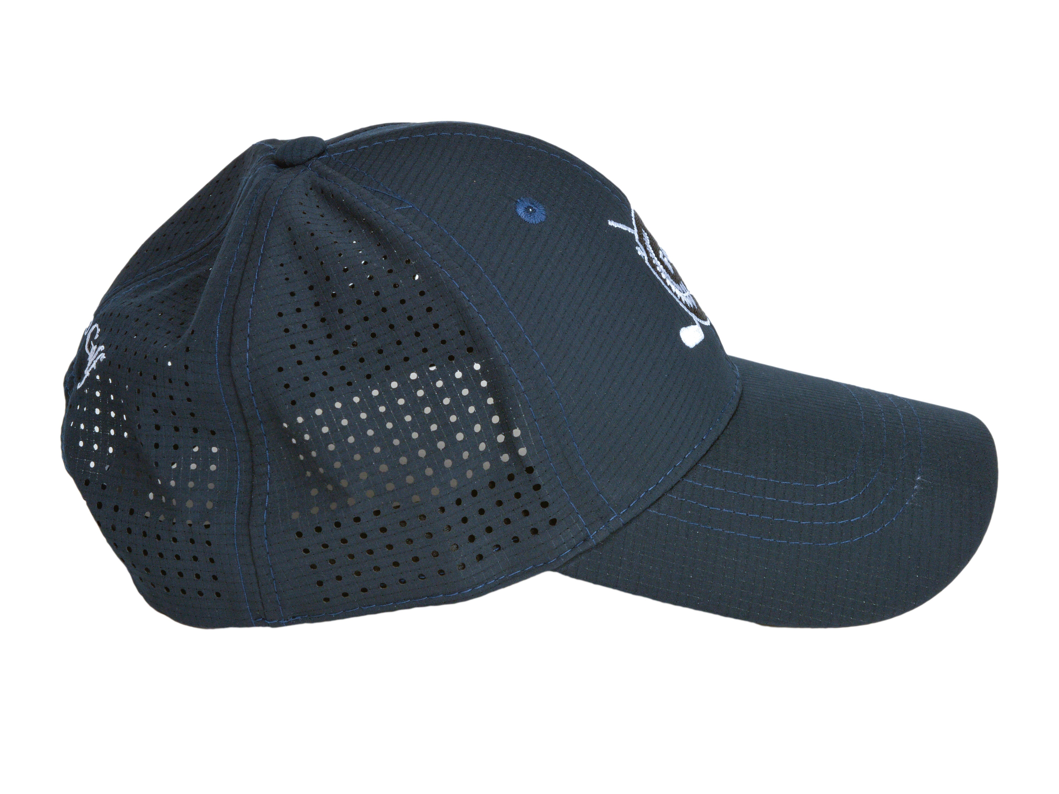 Fresco Golf Mesh Snapback Hat Navy