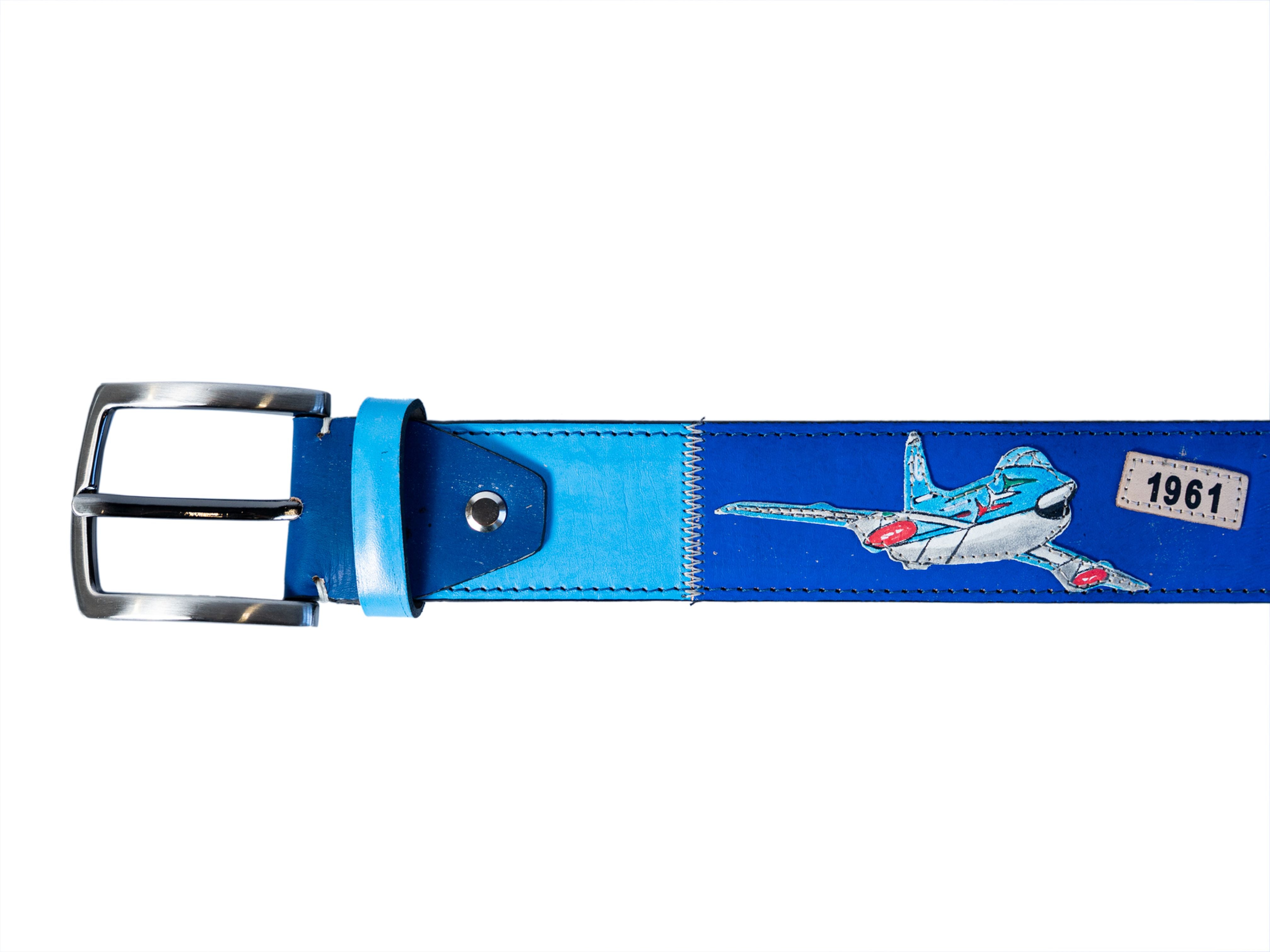 Limited Edition Calf Skin Artistic Belt Aviation
