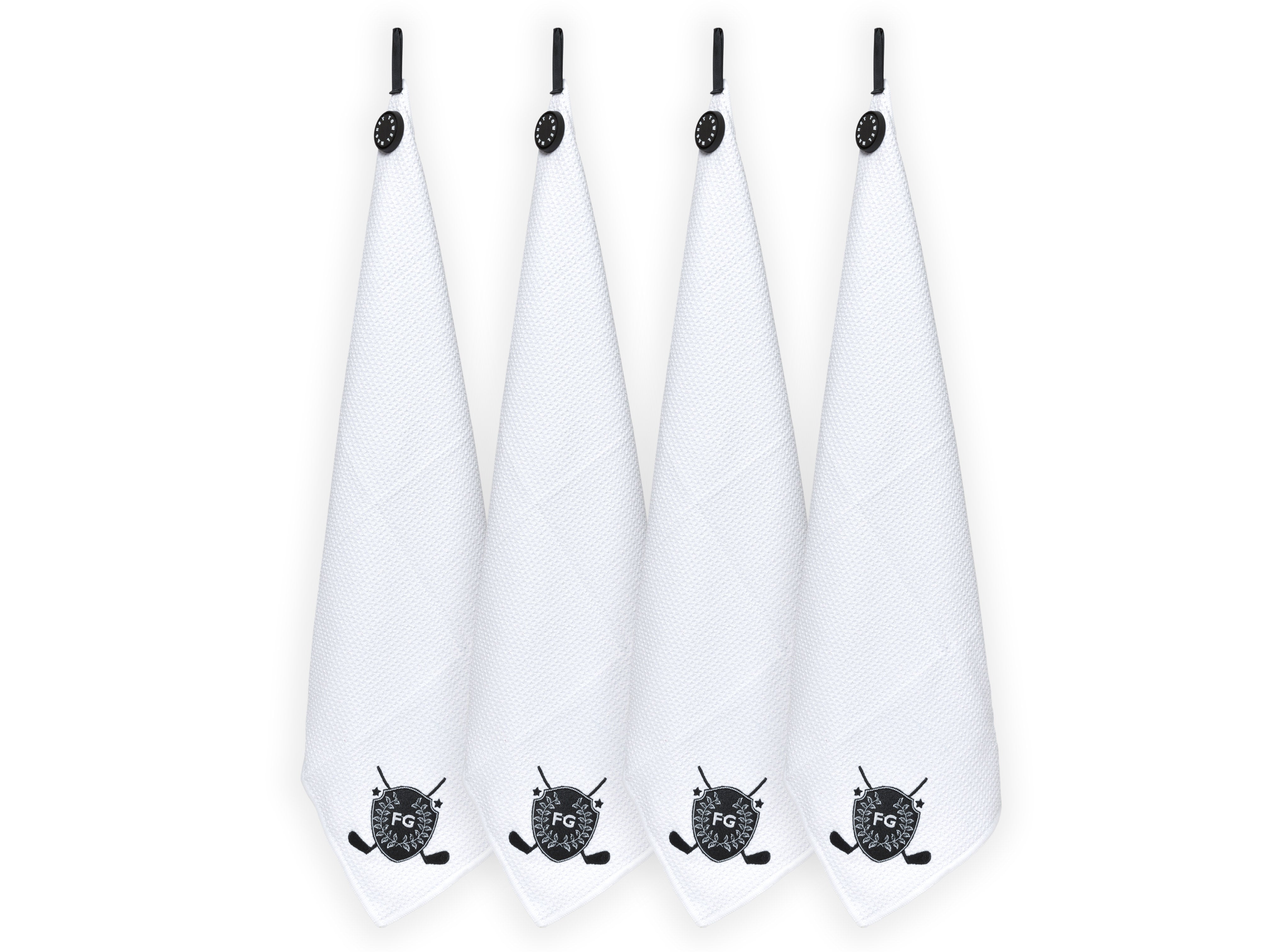 Fresco Golf Magnetic Towel White 4-Pack