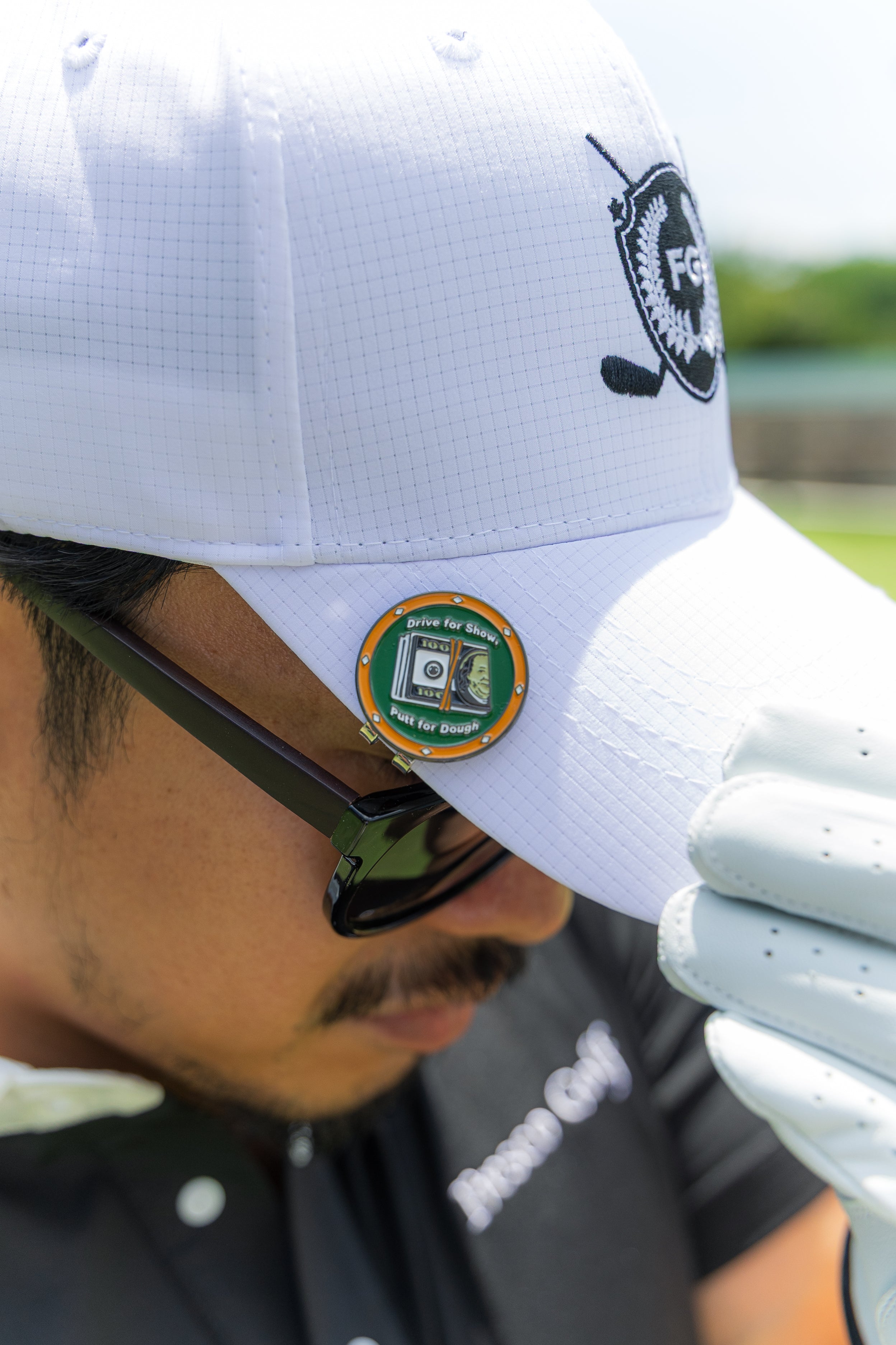 Fresco Golf Hat Clip Ball Marker Set – 5-Pack Magnetic Golf Ball Markers with Assorted Designs