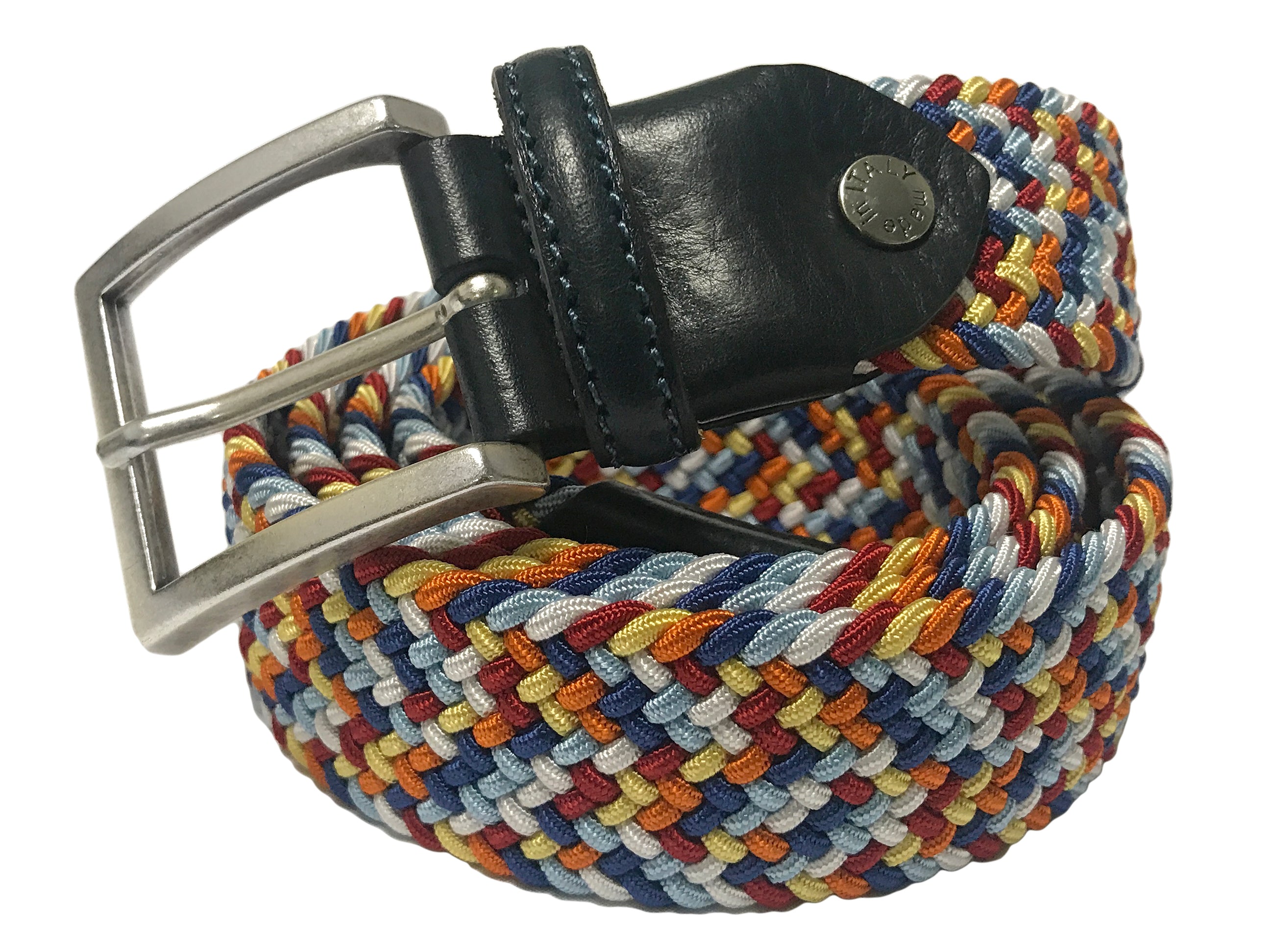 Home-X Braided Stretch Belt, Elastic Belts
