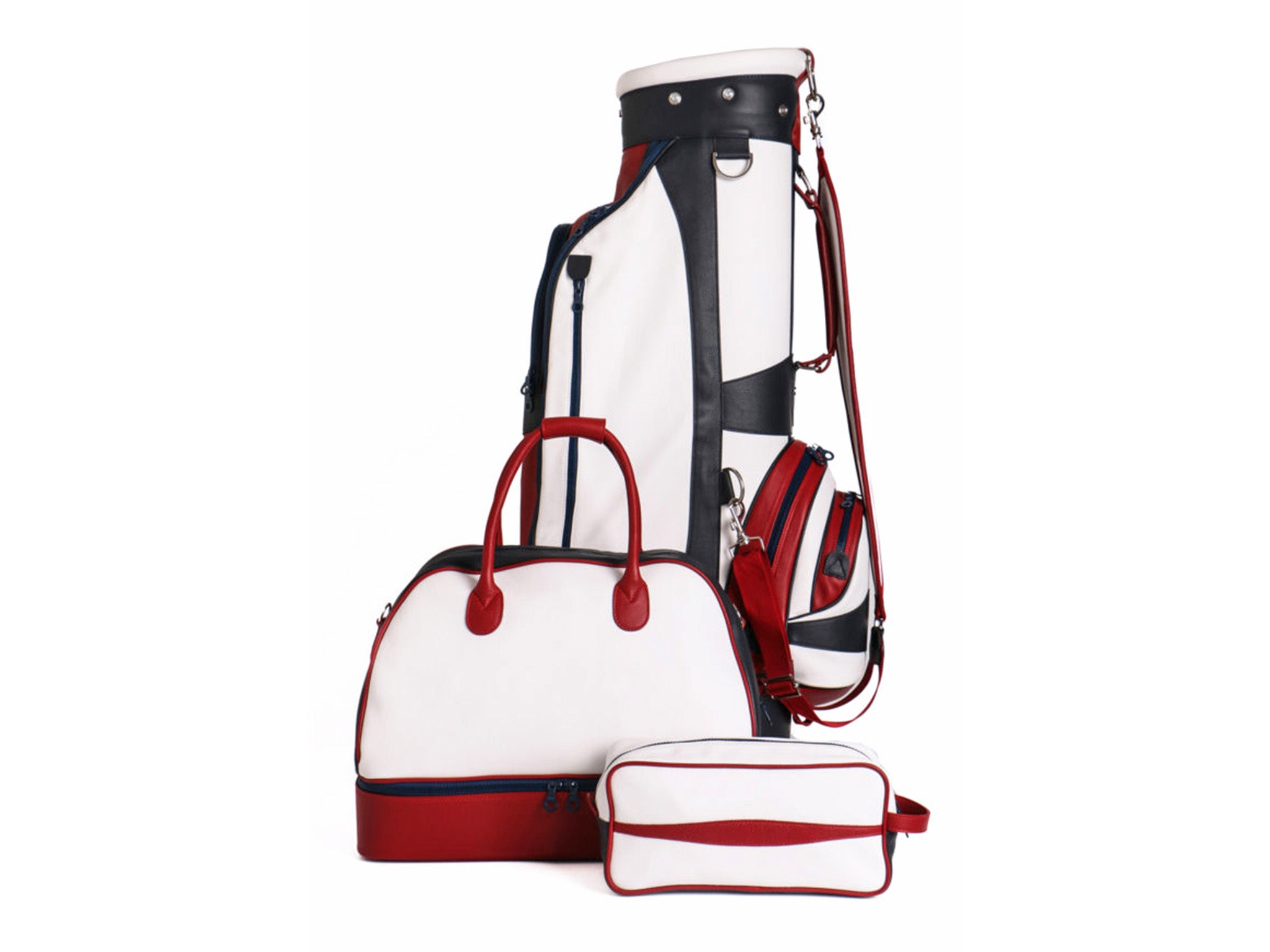 Atletico Limited Edition Golf Set White/Red/Black/Blue